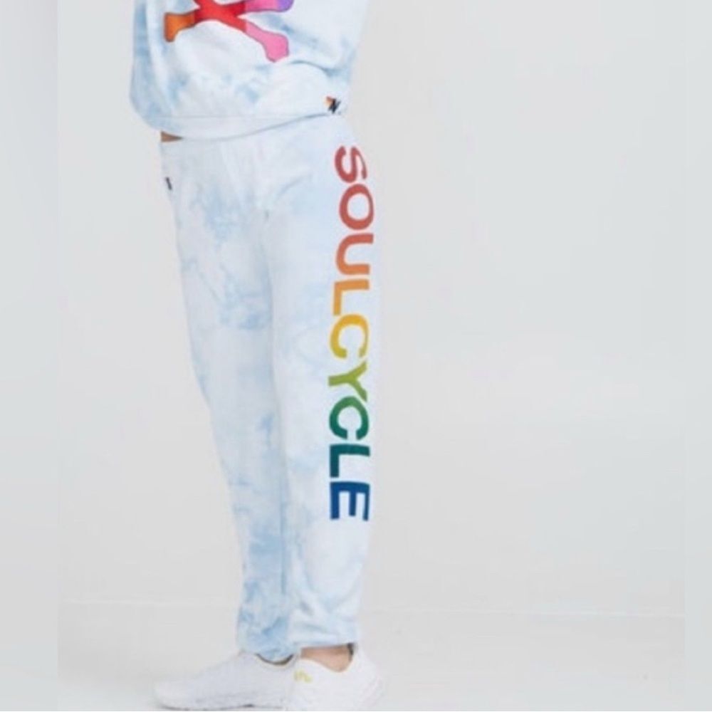 RARE Aviator Nation x SoulCycle Sweatpants - Picture 2 of 9
